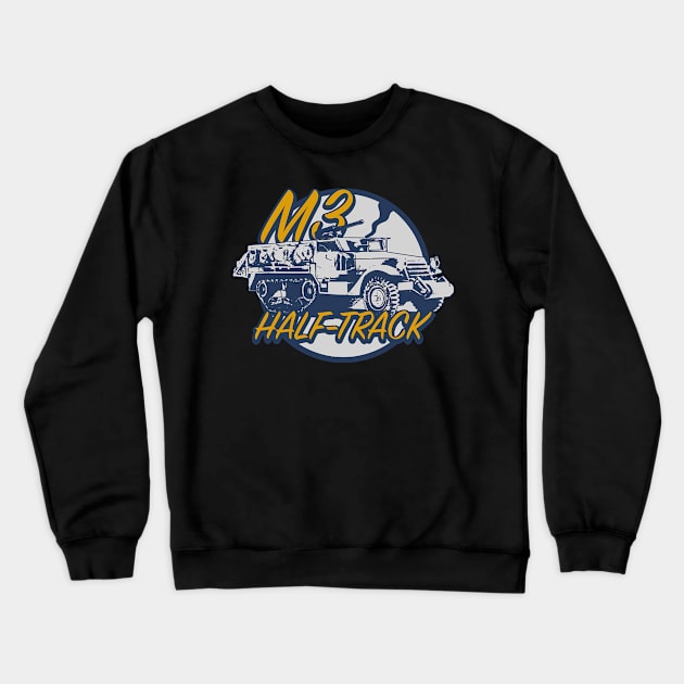 M3 Half-track Crewneck Sweatshirt by chomacker99